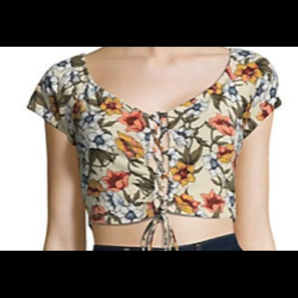 Lucca Jersey Crop Top